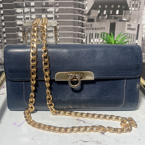 Authentic 💙 Ferragamo Long Wallet - Picture 3 of 17
